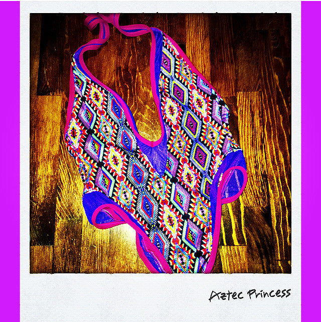 Aztec Princess Mesh One Piece