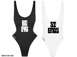 Custom Girl Club White One Piece