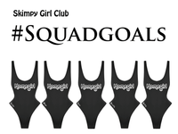 Custom Girl Club Black One Piece