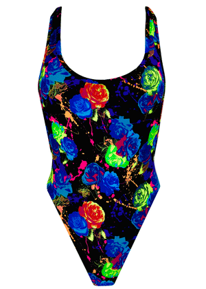 Electric Roses One Piece