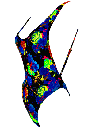 Electric Roses One Piece