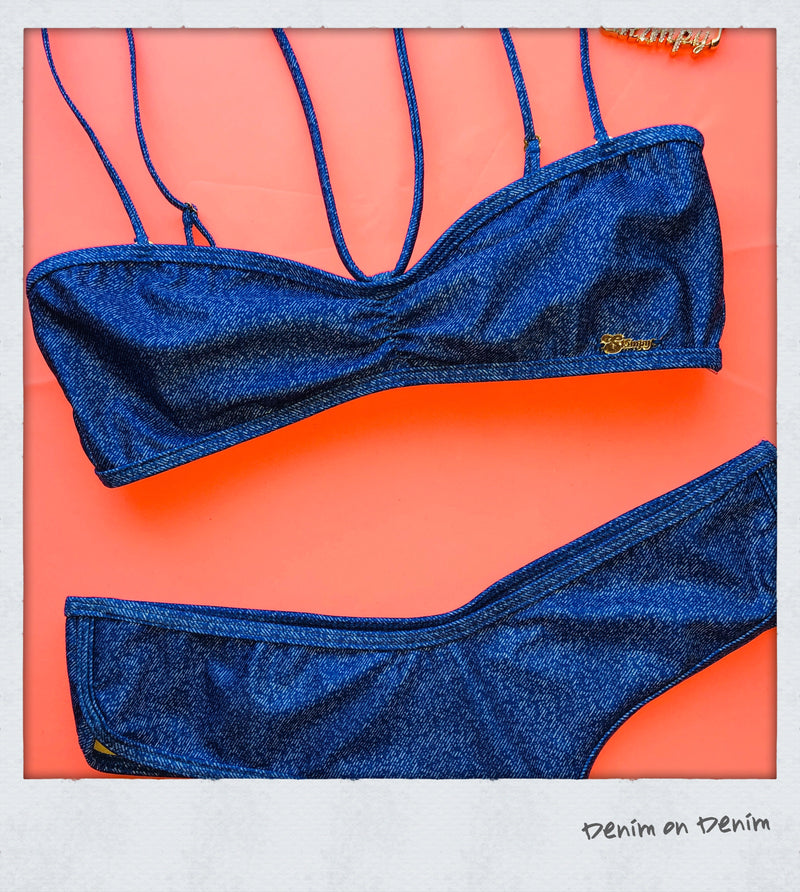 Blue Jean Baby Multi-Way Convertible Bandeau Top